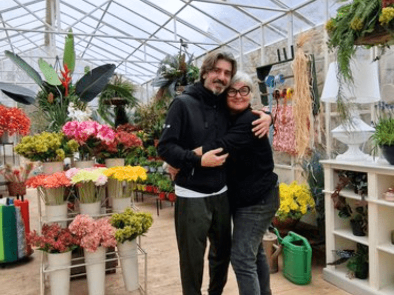 Scenografie floreali per i film