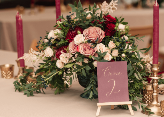 Fiori segnaposto: matrimoni, battesimi
