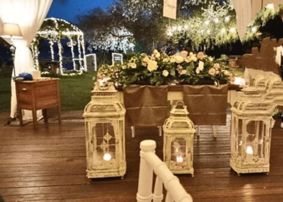 Il matrimonio bucolico: allestimenti floreali