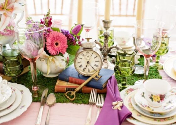 Matrimonio stile Alice in Wonderland  